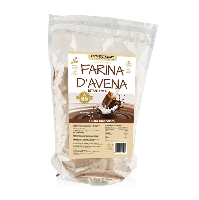BIOEXTREME Linea Food Farina di Avena farina al cacao