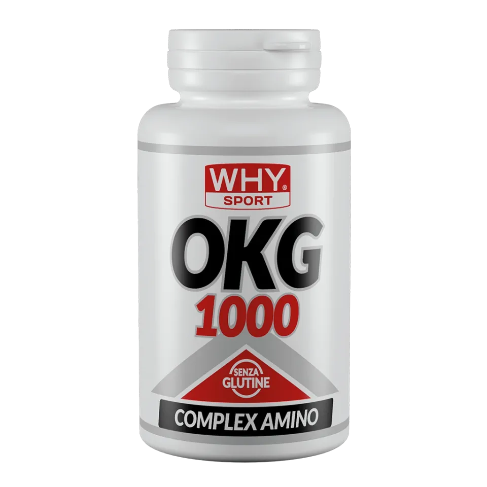 WHY SPORT Amminoacidi e creatina O.K.G. 1000 compresse 60 compresse