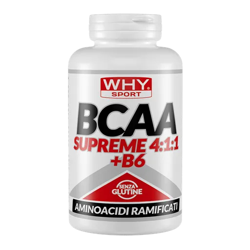 WHY SPORT Amminoacidi e creatina BCAA SUPREME 4:1:1 + B6 compresse 100-200 cpr
