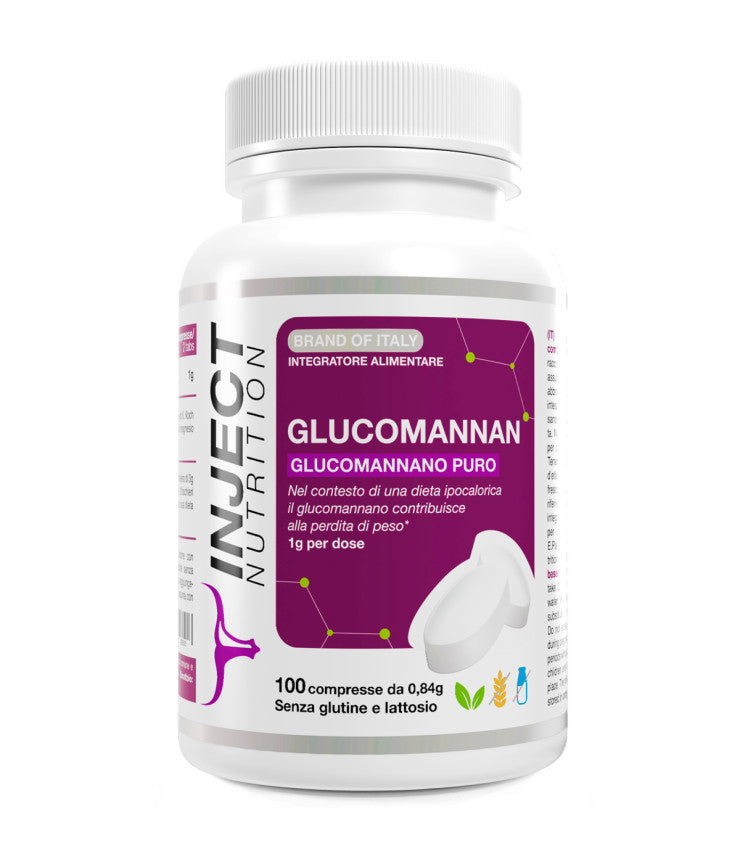 Wellness Dimagrimento Glucomannano 100cpr compresse konjac