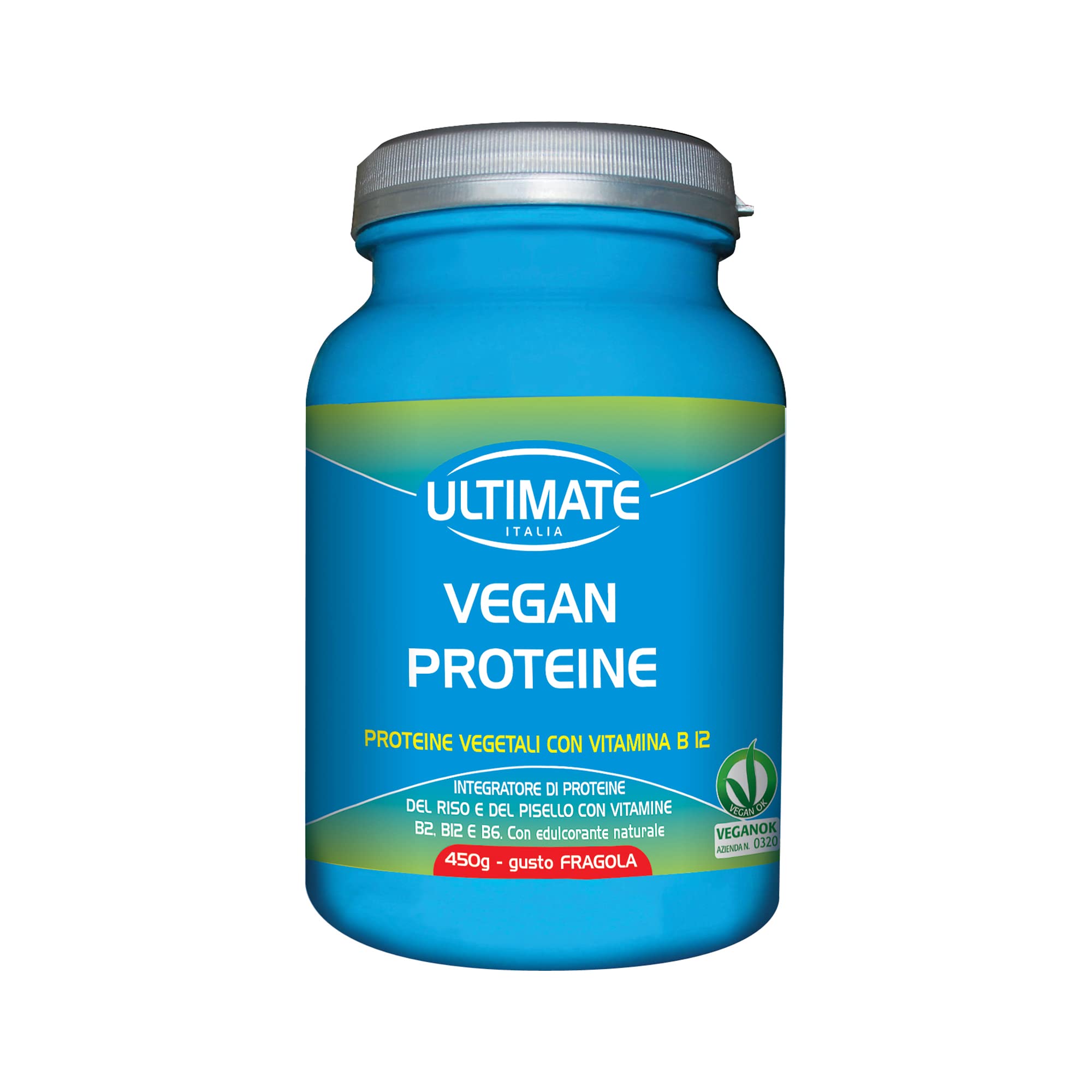 Ultimate Proteine Proteine Vegetali proteine 450 g fragola