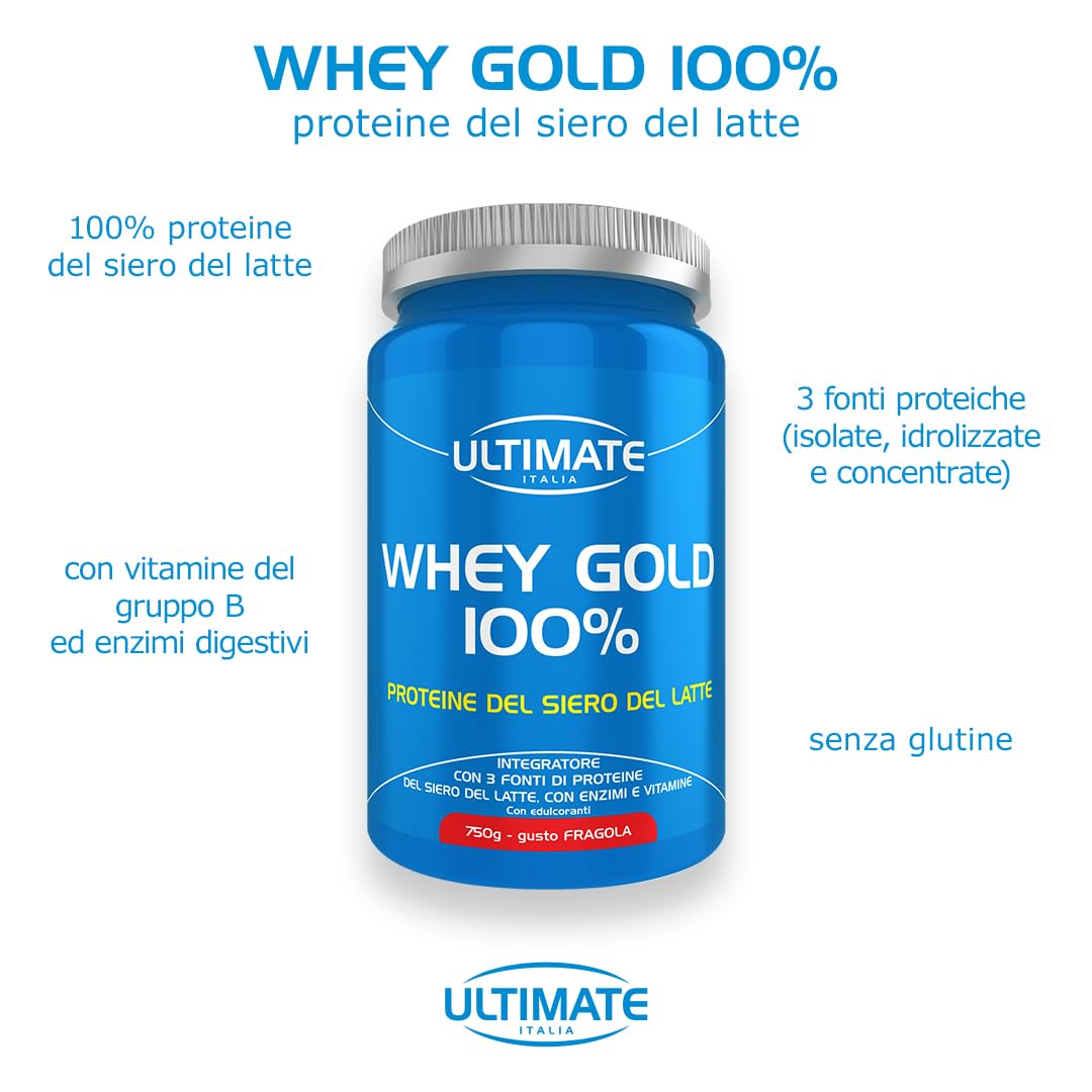 Ultimate Proteine Whey Gold 100% proteine