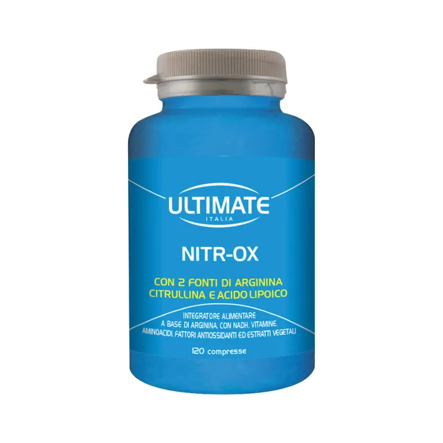 Ultimate Stimolatori Nitr-ox integratore 120 compresse con arginina