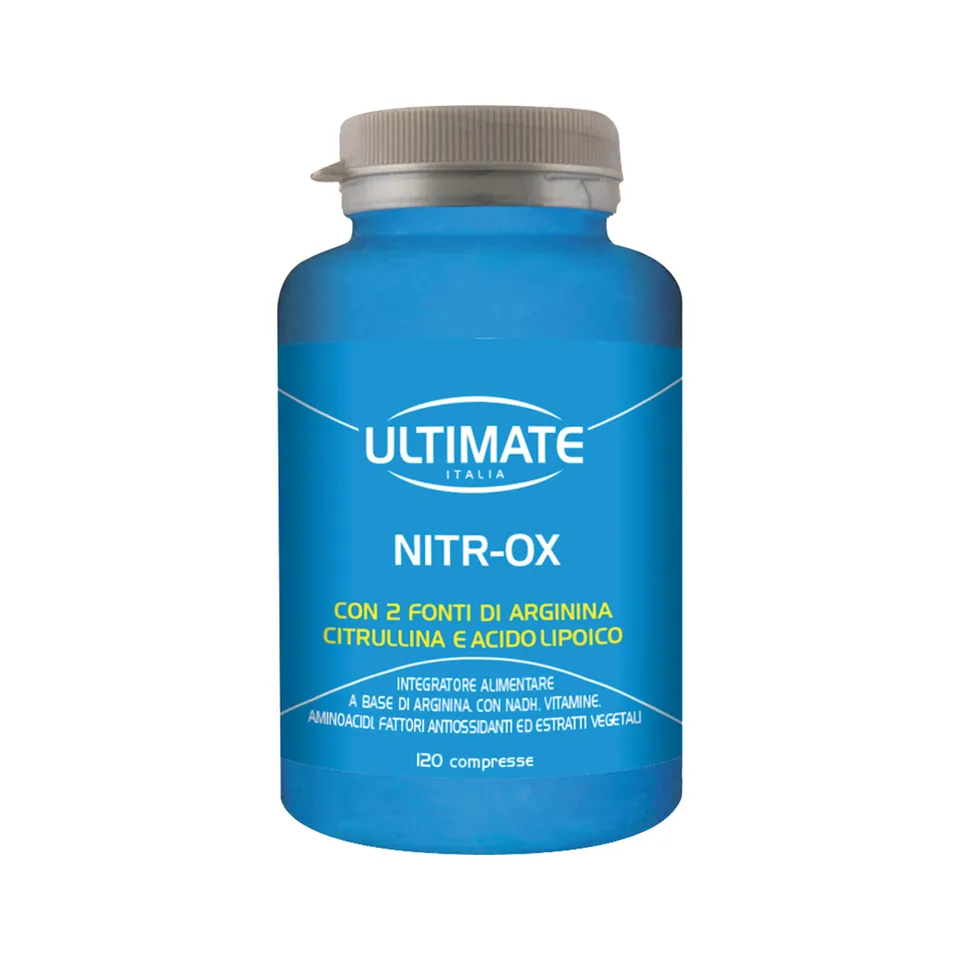 Ultimate Stimolatori Nitr-ox integratore 120 compresse con arginina