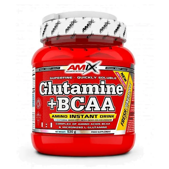 NEWTRITIONS Aminoacidi Glutamine + BCAA 530g in polvere