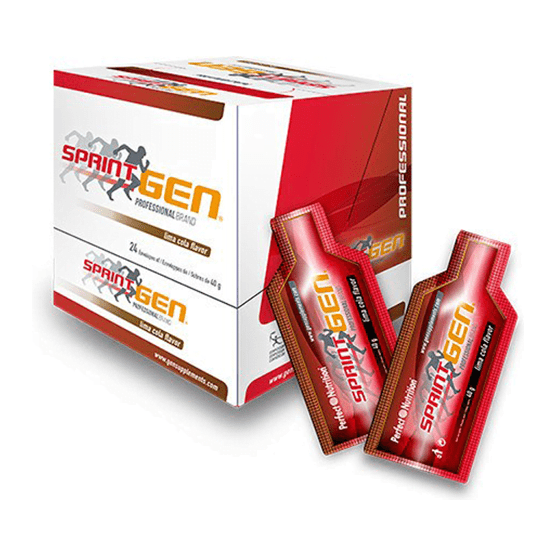NEWTRITIONS Endurance SprintGen Gels gel energetici caffeina 24x40g