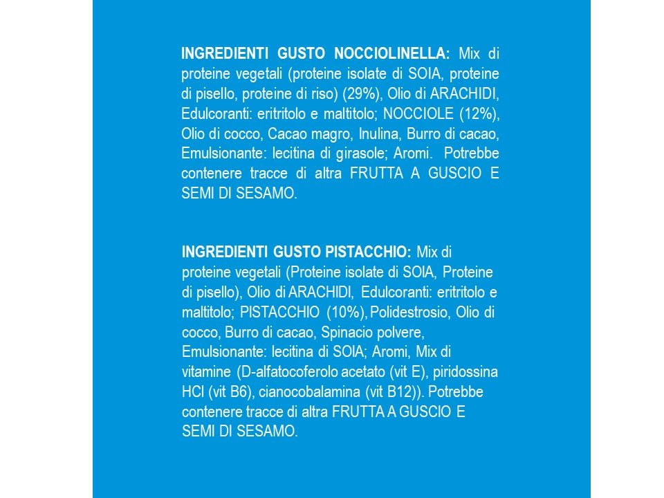 Ultimate Creme proteiche 2 Protein Cream veg nocciolinella e pistacchio 2 x 250 g low carb