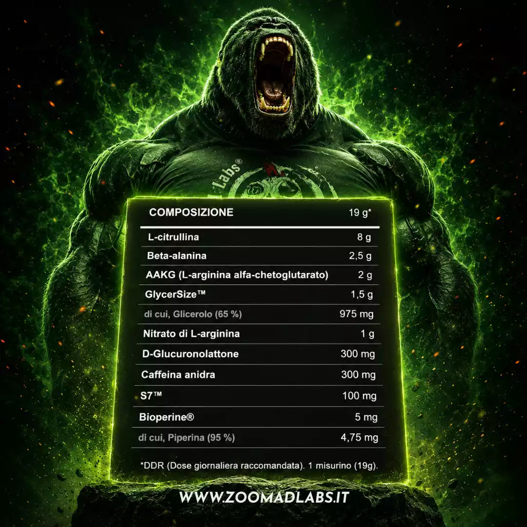 Zoomad KIT INTEGRATORI STARTER ENERGY KIT pre-workout con gusti e shaker