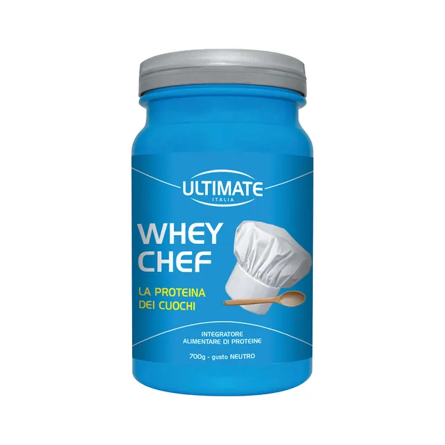 Ultimate Preparati proteici Whey Chef proteine whey 700 g gusto neutro