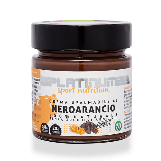 NEWTRITIONS Creme Spalmabili Crema Spalmabile Nero Arancio Vegan crema vegan 250 g