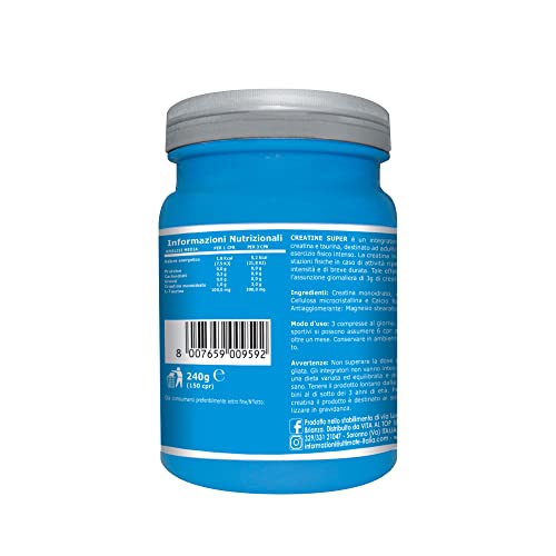 Ultimate Creatina Creatine Super creatina con taurina 150 compresse