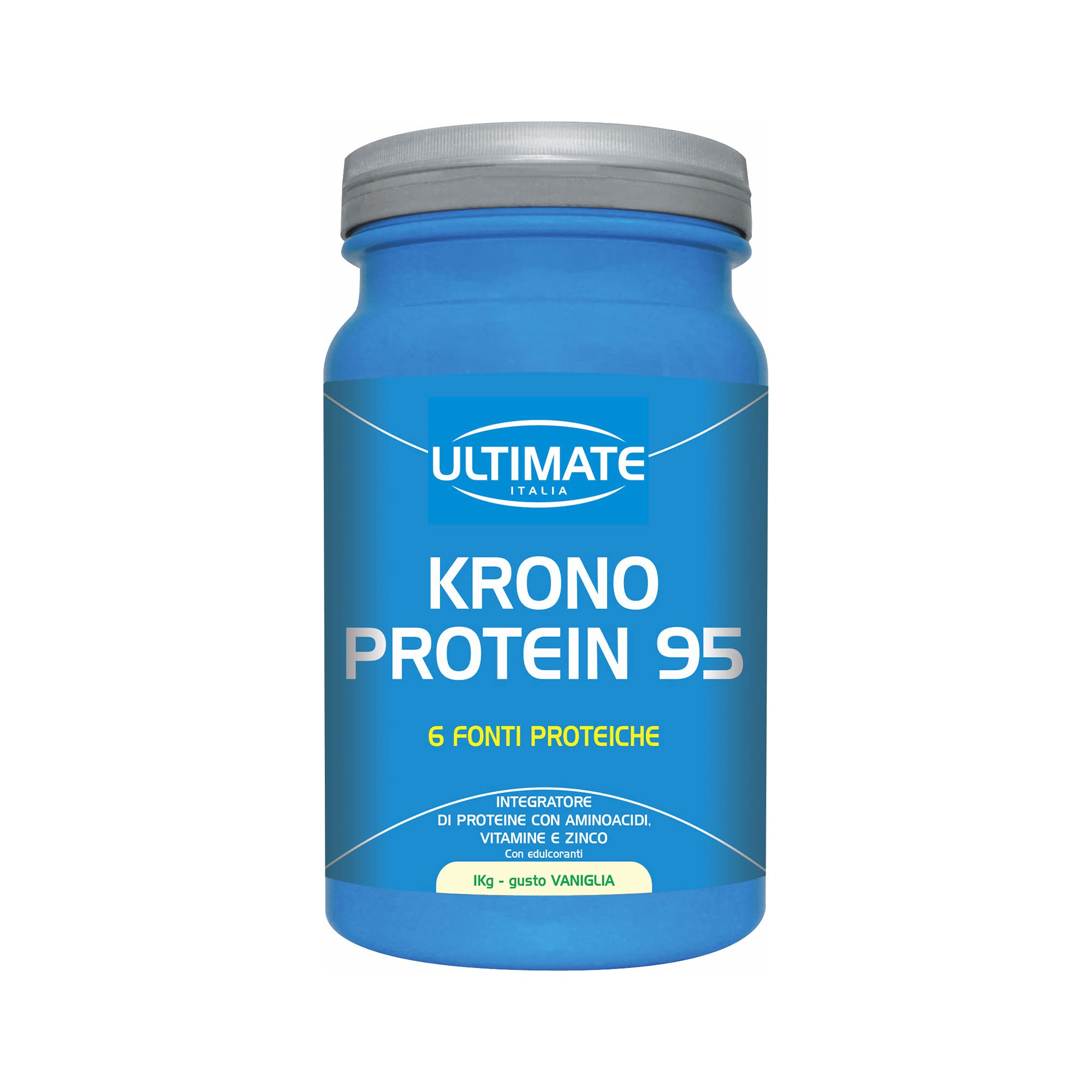 Ultimate Proteine Krono Protein 95 proteine vaniglia 1 kg rilascio graduale