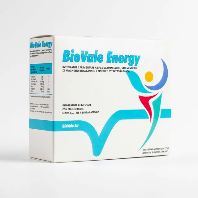 NEWTRITIONS Aminoacidi BioVale Energy integratore 14 pezzi