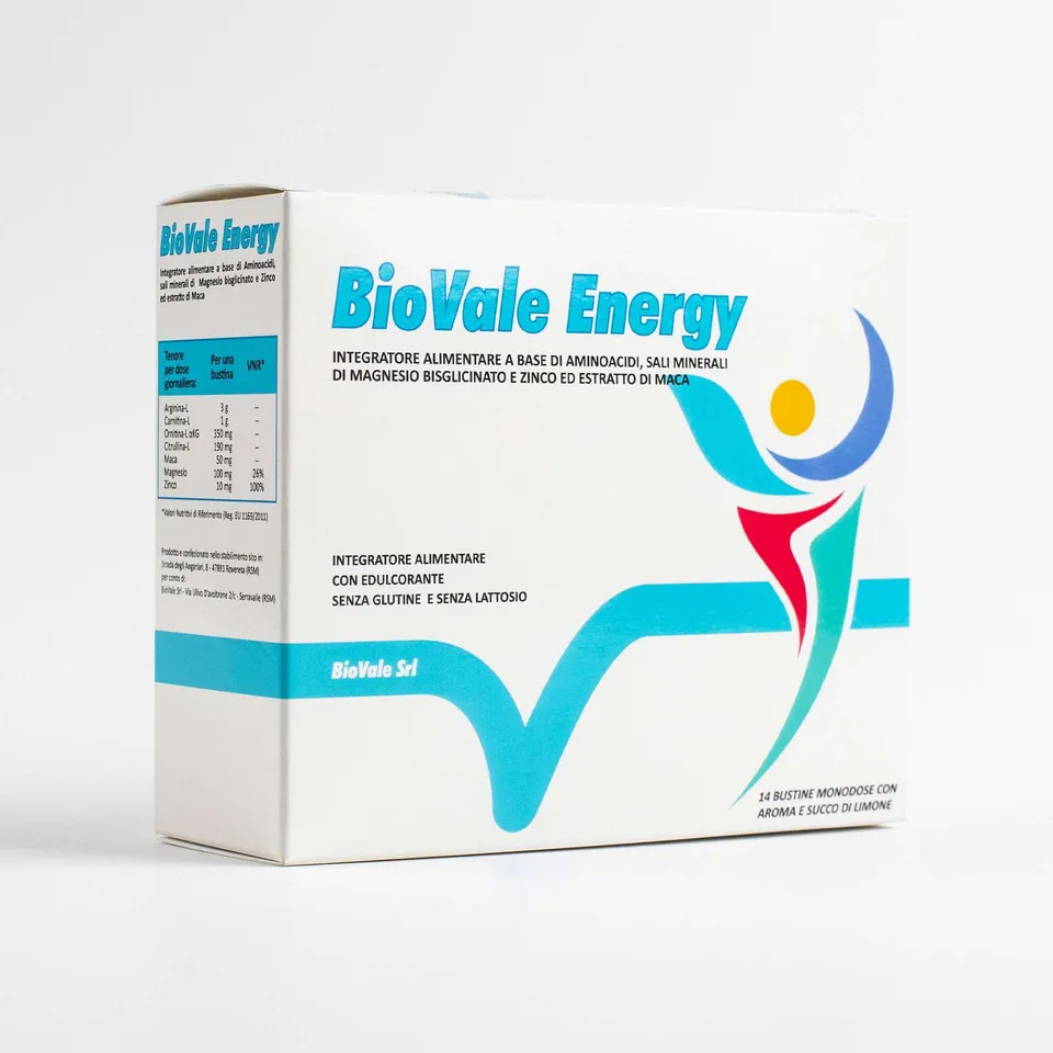 NEWTRITIONS Aminoacidi BioVale Energy integratore 14 pezzi