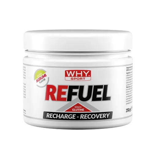 WHY SPORT Post workout REFUEL integratore post workout 250 g agrumi