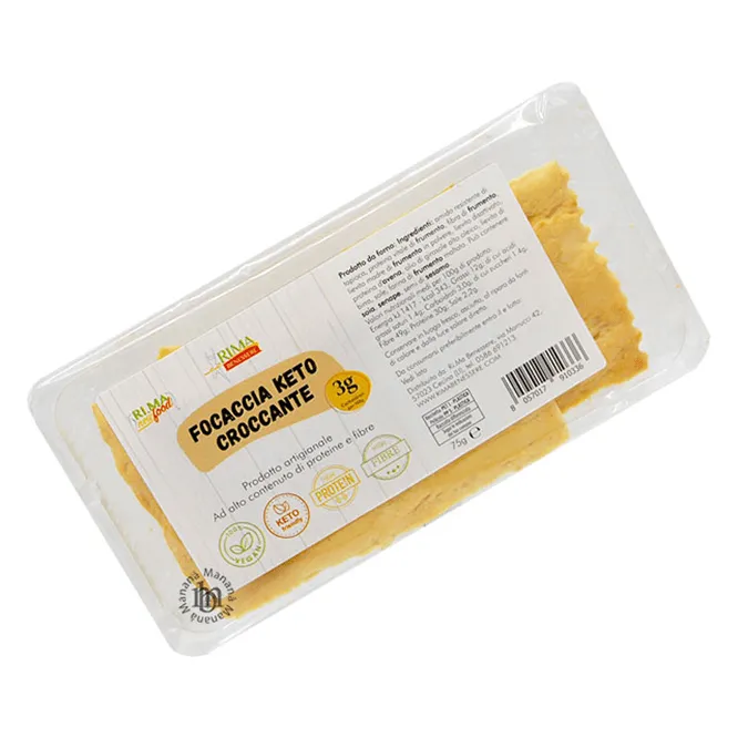 NEWTRITIONS Pane e prodotti da forno Focaccia Keto Croccante focaccia 75 g