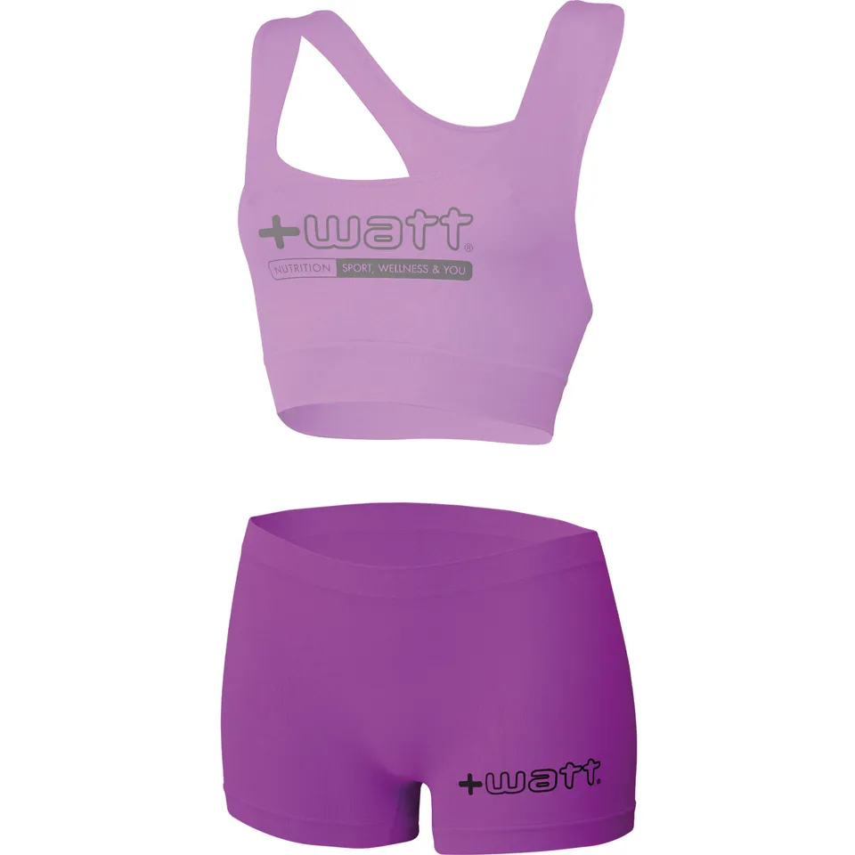 +WATT Accessori Culotte pantaloncini sportivi viola