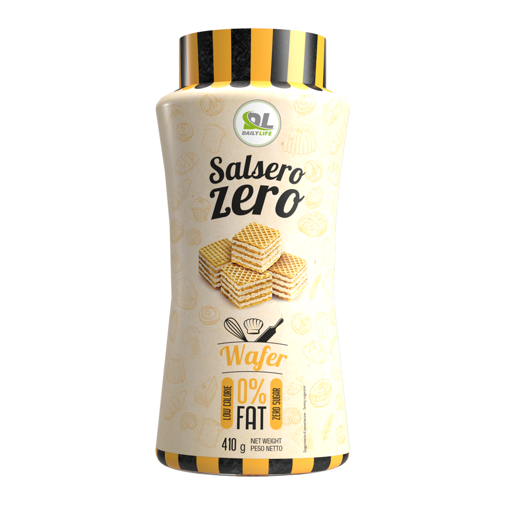 Wellness Salse Zero/dolcificanti Salsa Zero Wafer topping 410 g