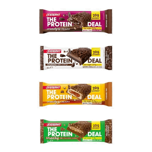 NEWTRITIONS Barrette The Protein Deal Bar – Crunchy 25x55g