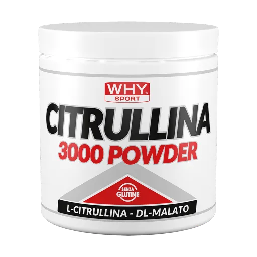 WHY SPORT Amminoacidi e creatina Citrullina 3000 Powder polvere 201 g
