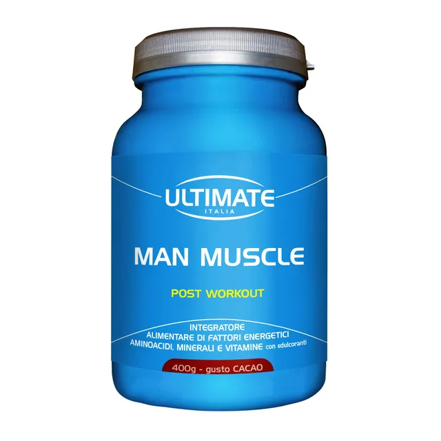 Ultimate Proteine Man Muscle Post Workout cacao 400 g aminoacidi 4:1:1