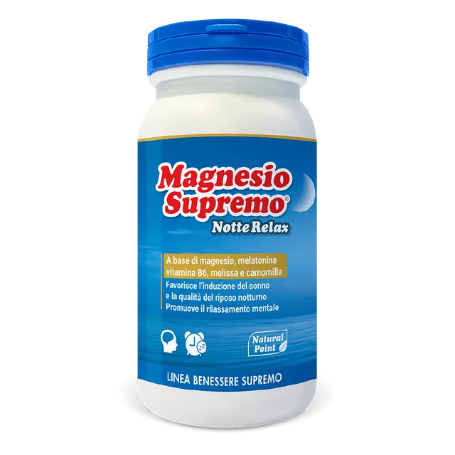 NEWTRITIONS Minerali Magnesio Supremo Notte Relax magnesio 150 g