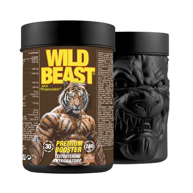 Zoomad All In Testosterone Wild Beast® II capsule 240 capsule supporto testosterone