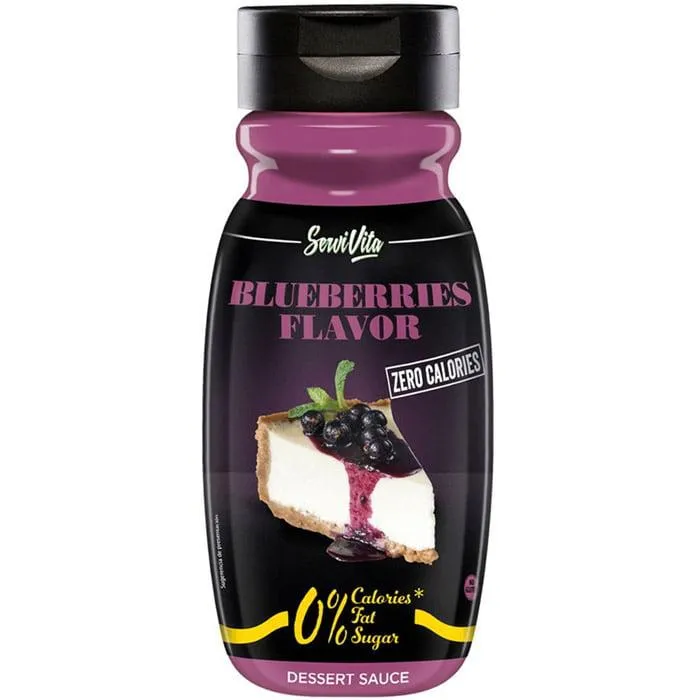NEWTRITIONS Dolcificanti e Confetture Salsa Bluberries Flavor 320 ml