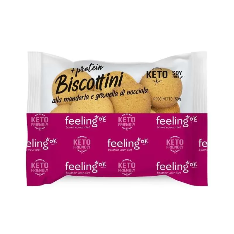 NEWTRITIONS Prima Colazione Biscottini alla mandorla e granella di nocciola 50 g