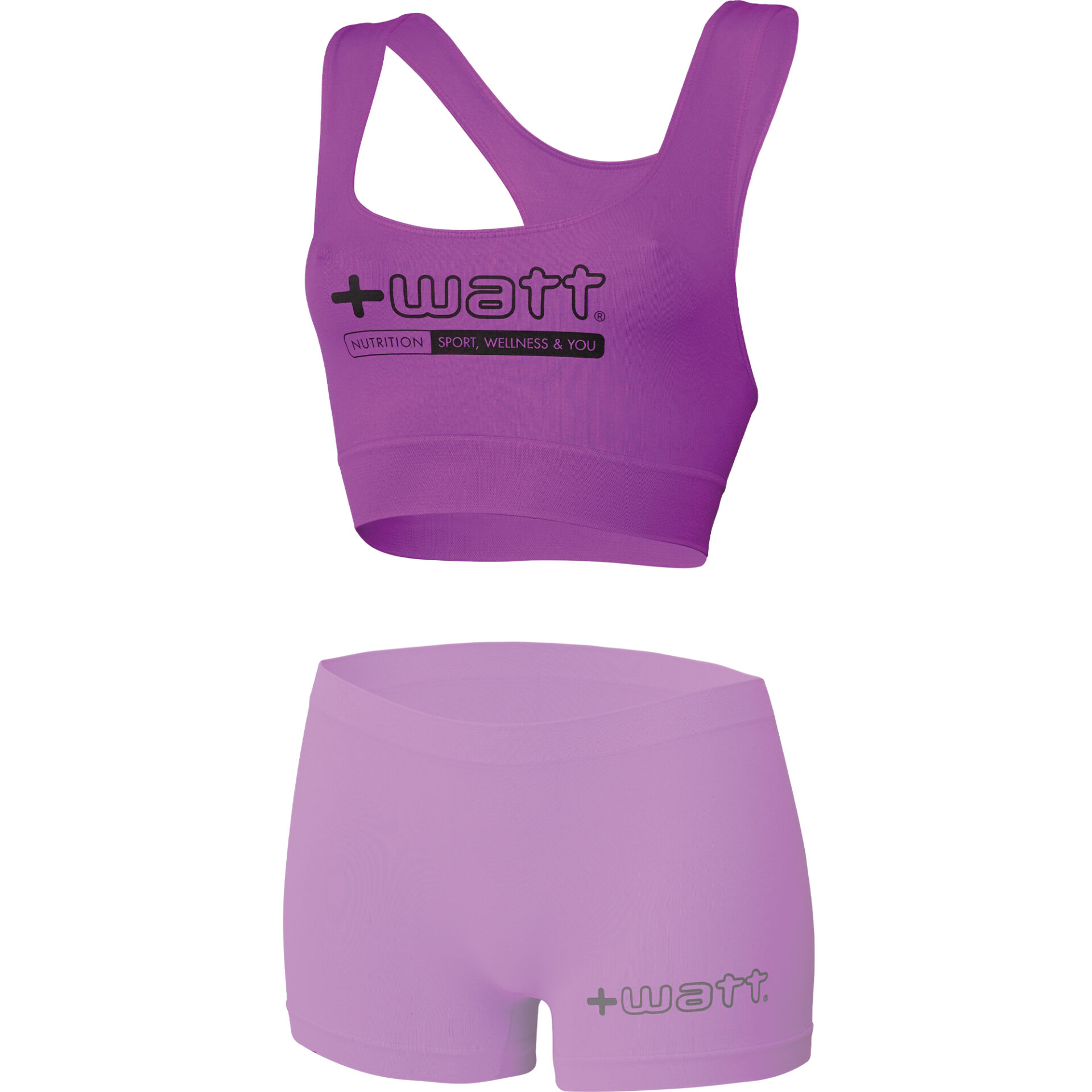 +WATT Accessori Top top sportivo viola taglia S o M/L