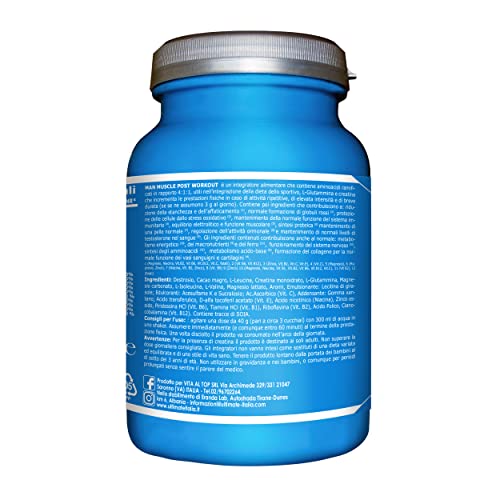Ultimate Proteine Man Muscle Post Workout cacao 400 g aminoacidi 4:1:1