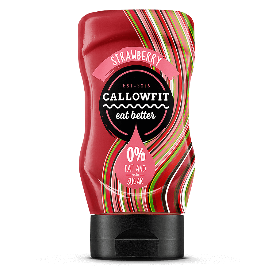 NEWTRITIONS Salse e Condimenti Callowfit Salsa Strawberry 300ml salsa fragola