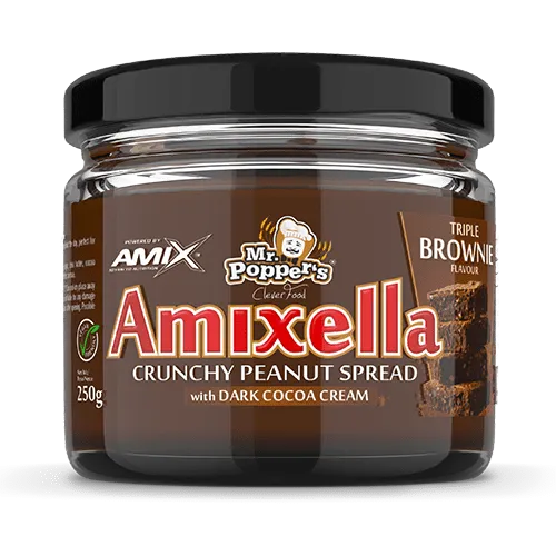 NEWTRITIONS Creme Spalmabili Mr. Popper’s – Amixella crema 250 g croccante