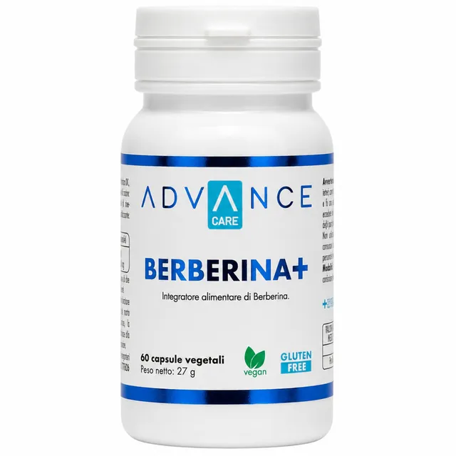 +Watt Wellness Line Berberina+ integratore 500 mg senza lattosio