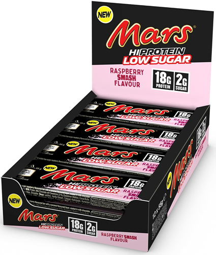 Wellness Barrette Mars High Protein 55g barretta al lampone