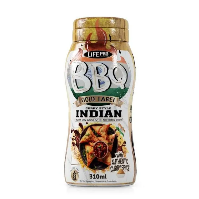 NEWTRITIONS Salse e Condimenti Sau Zero! Salsa Bbq Indian Curry Style 310 ml