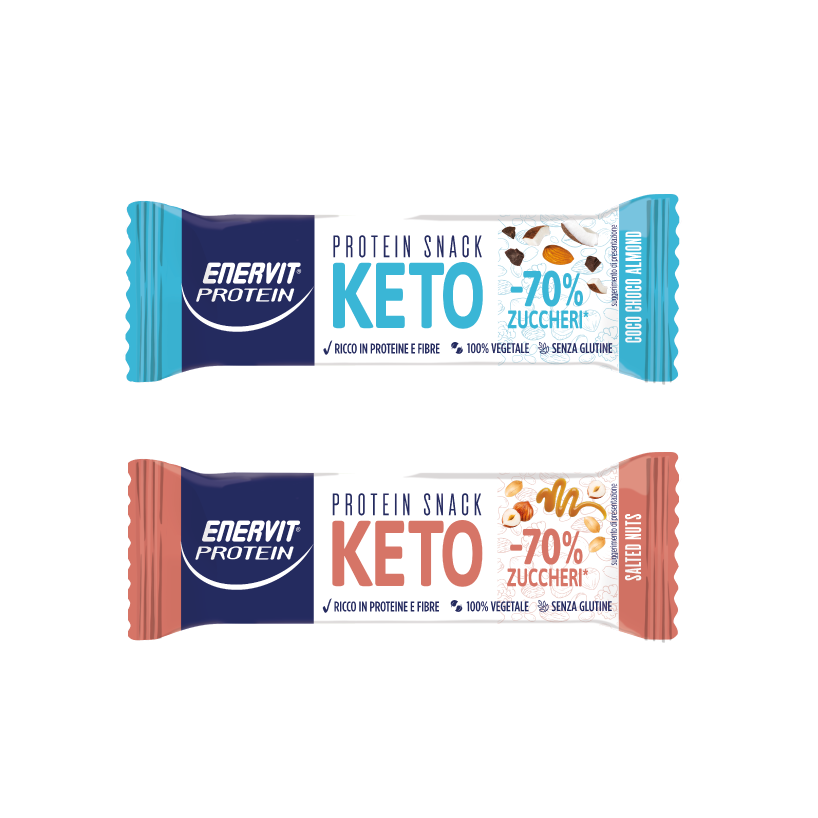 NEWTRITIONS Barrette Keto – Snack 30x35g basso contenuto di carboidrati