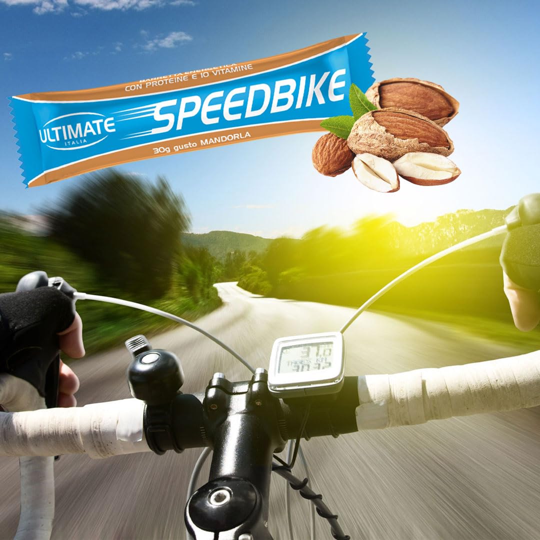 Ultimate Barrette Speed Bike barretta energetica gusto mandorla 30 x 30 g