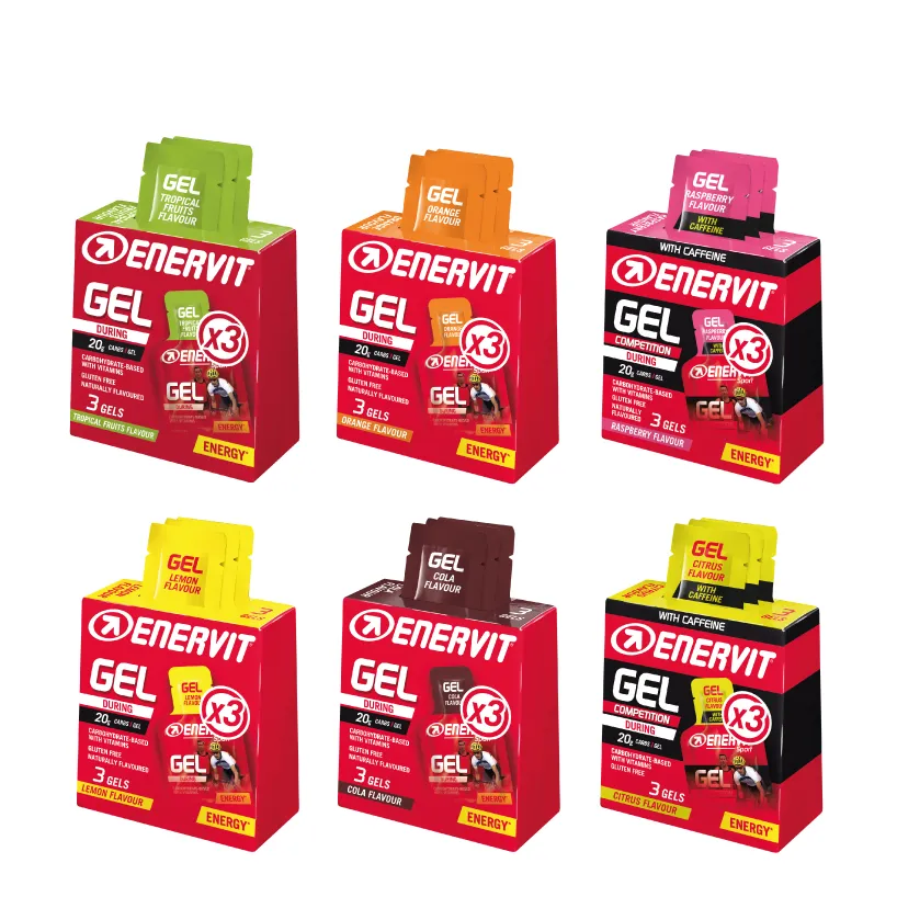 NEWTRITIONS Endurance Gels gel energetici 24x25 ml