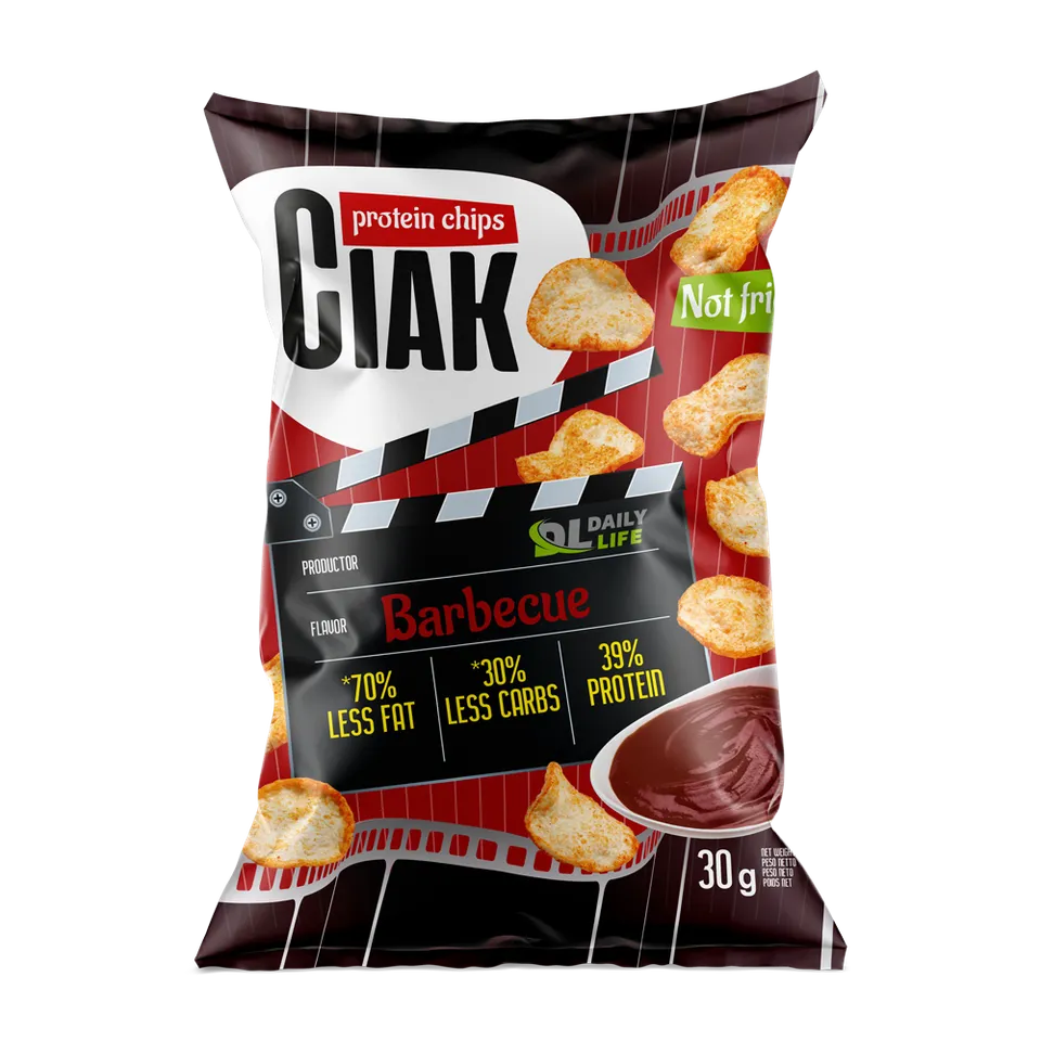 Wellness Patatine Proteiche Ciak Protein Chips patatine barbecue 30 g proteiche