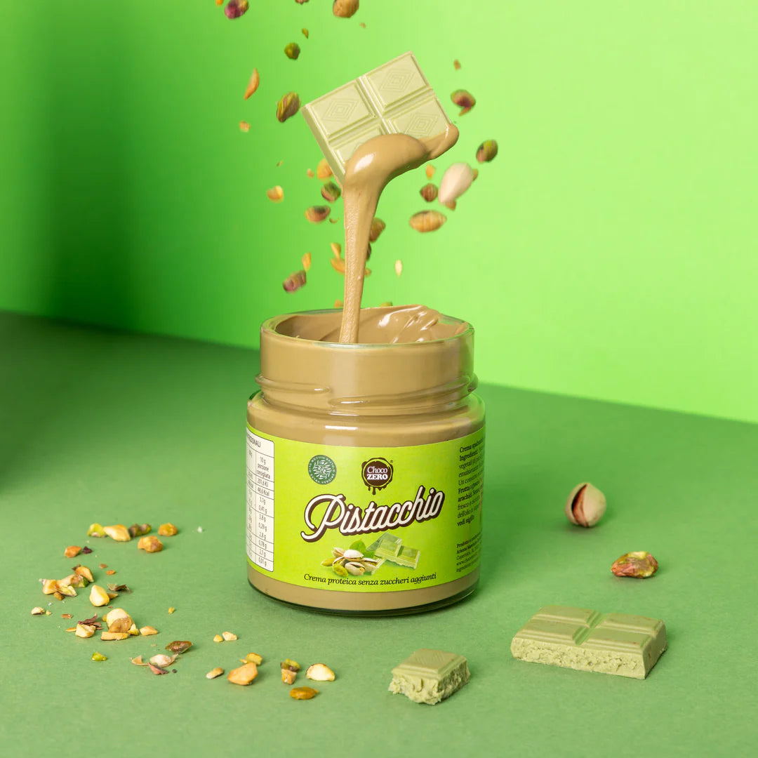 Wellness Crema Spalmabili Crema proteica pistacchio crema 200 g vegana