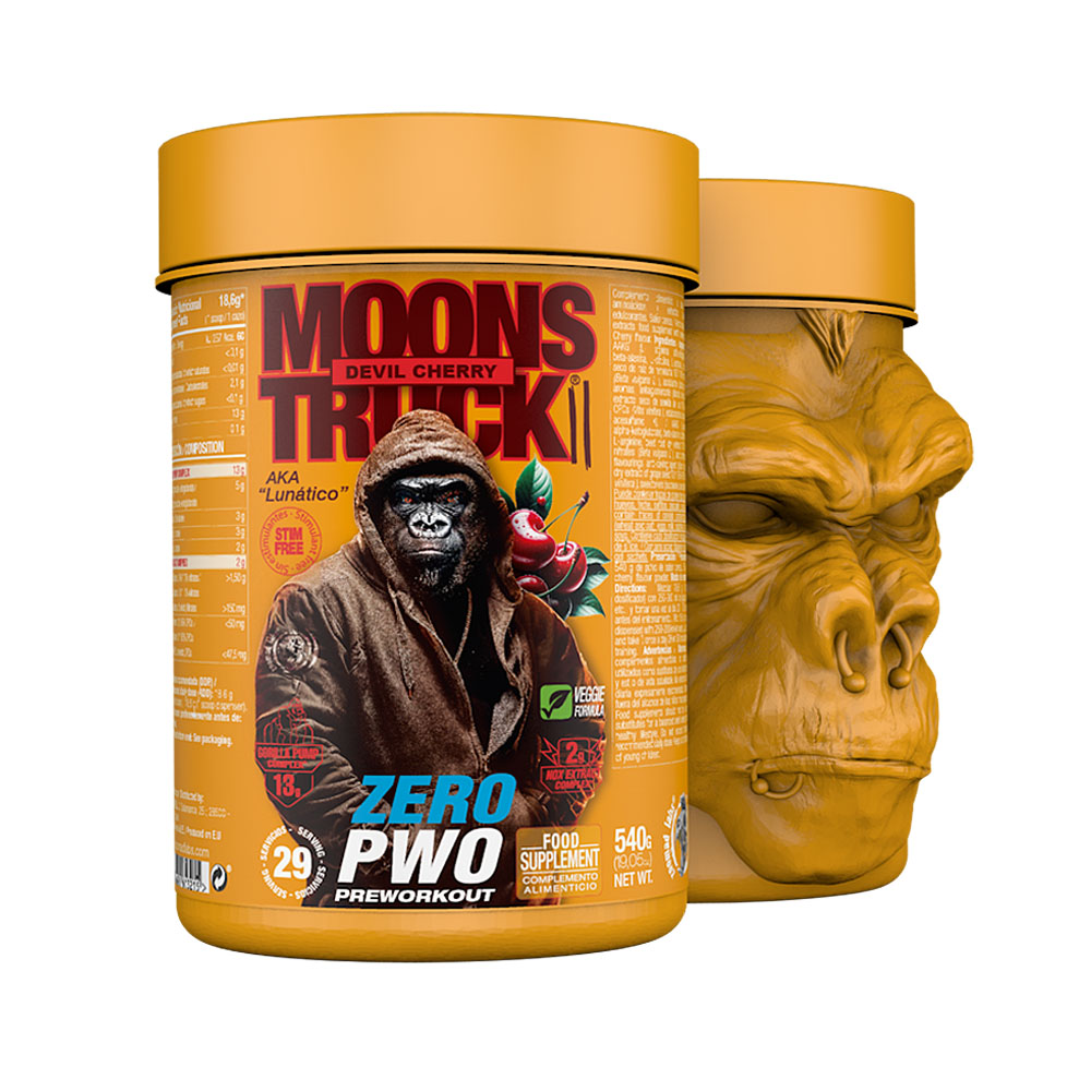 Zoomad Pre-Workout Moonstruck® II Zero Caffeina pre-workout ciliegia 540 g