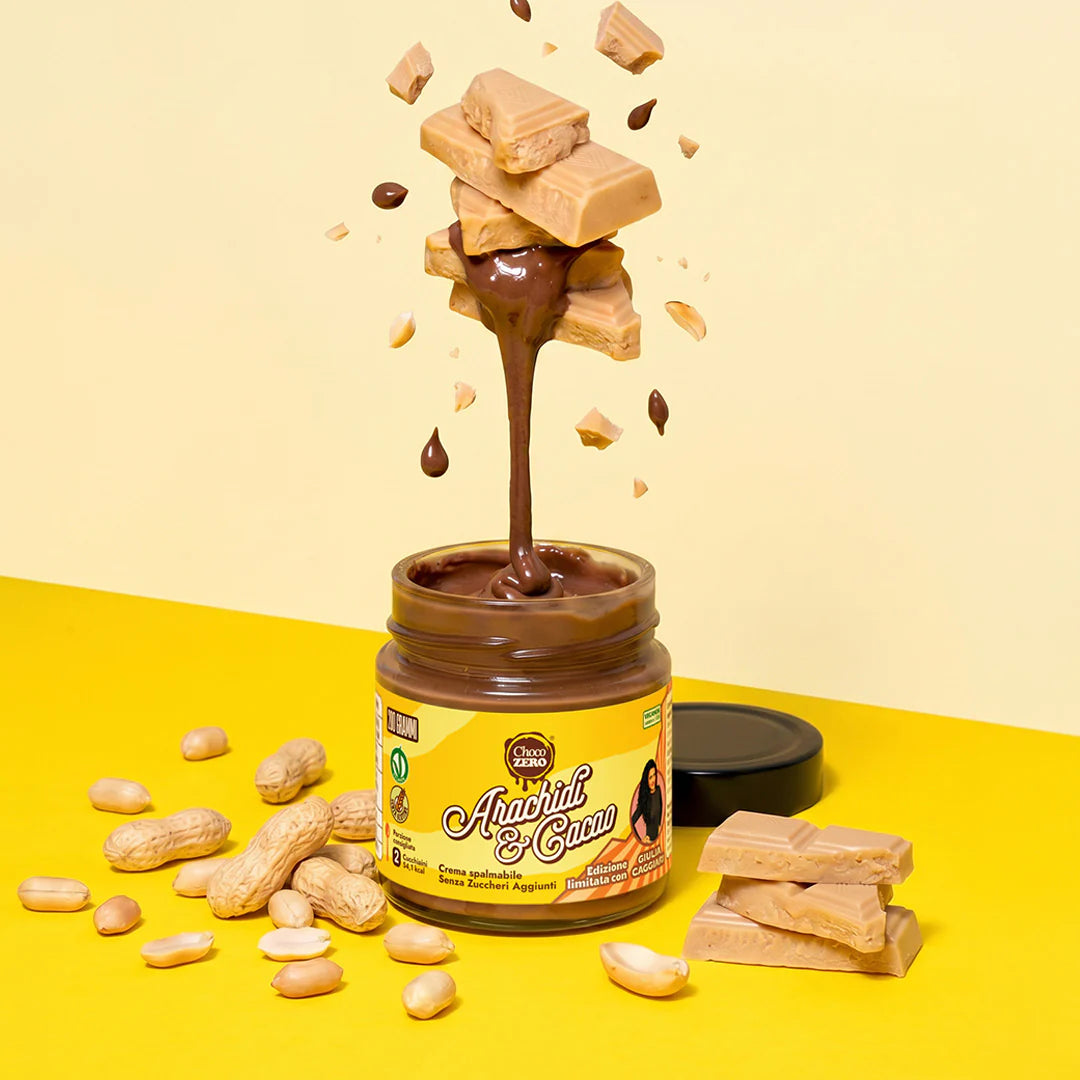 Wellness Crema Spalmabili Crema Spalmabile Arachidi e Cacao crema 200 g senza zuccheri aggiunti