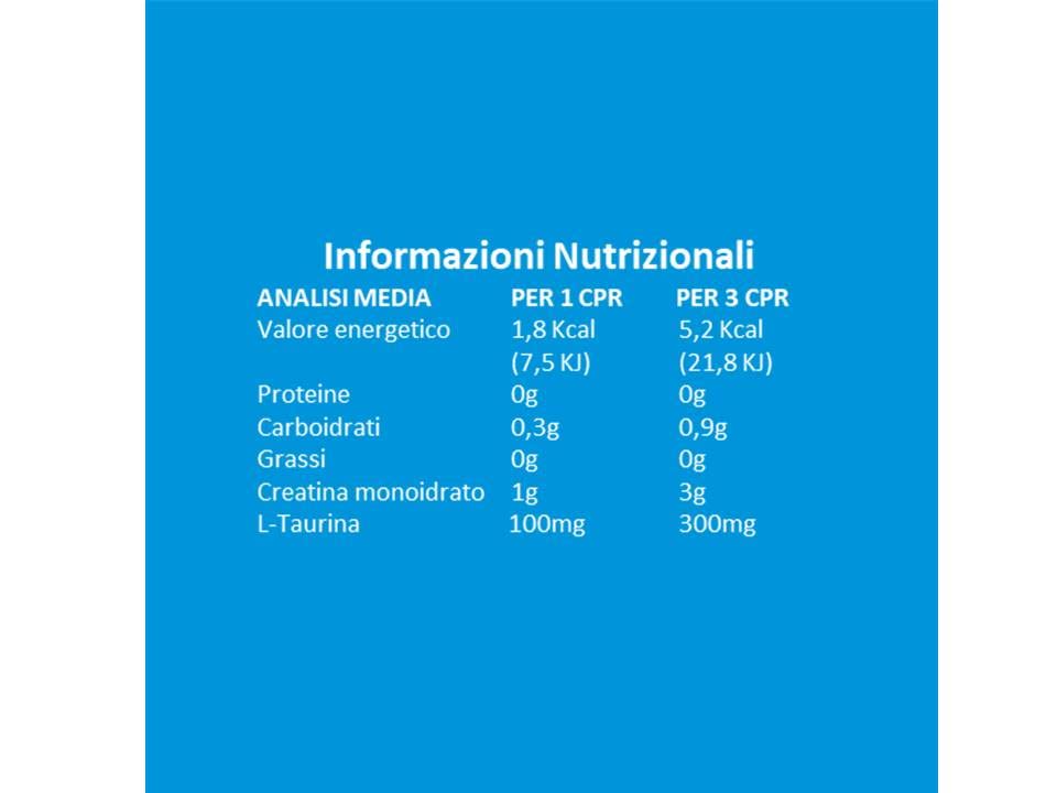 Ultimate Creatina Creatine Super creatina con taurina 150 compresse