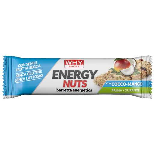 WHY SPORT Barrette energetiche ENERGY NUTS barretta 35 g