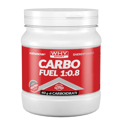 WHY SPORT Energetici CARBO FUEL 1:0.8 NEUTRO polvere 615 g