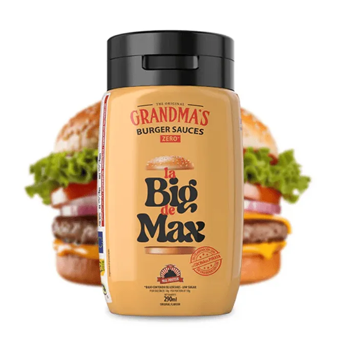 NEWTRITIONS Salse e Condimenti Salsa Grandma’s Burger Big Max 290 ml
