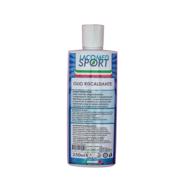 NEWTRITIONS Accessori Olio Riscaldante olio da massaggio 250 ml per sport