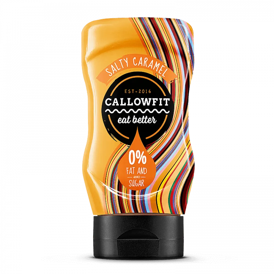 Callowfit Salse e Condimenti Salsa Salty Caramel 300 ml