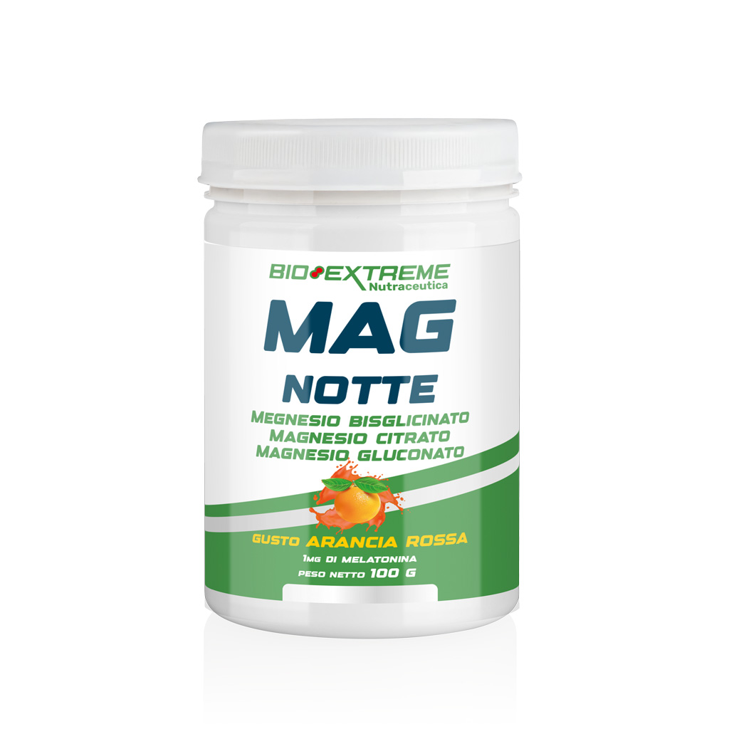 BIOEXTREME Vitamine Mag Notte integratore in polvere